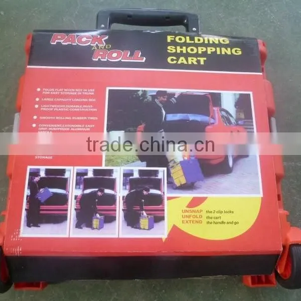 Foldable Plastic Shopping Cart photo-2