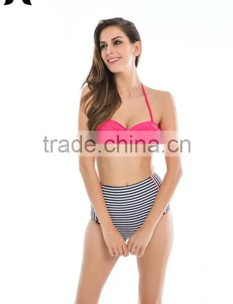 Hot Selling 2017 Summer Women High Waist Swim Wear photo-6