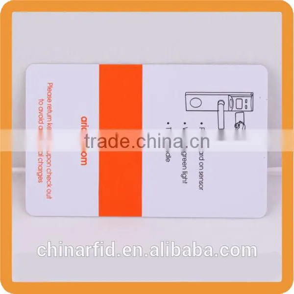 Printed Plastic/PVC RFID the IT Card for RFID Hotel Key Card photo-3