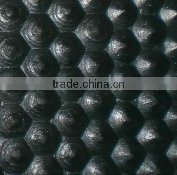 Clotn Insertion Reinforced Hammer Rubber Stable Mat photo-3