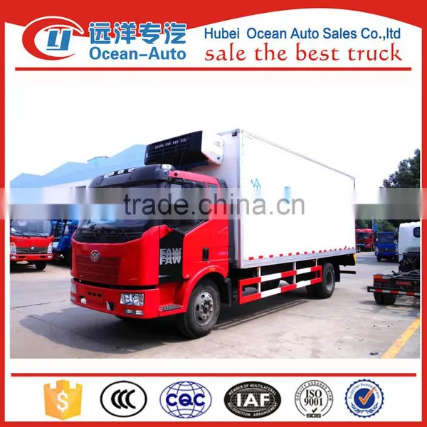 FAW 10TON Refrigerator Freezer Truck photo-2