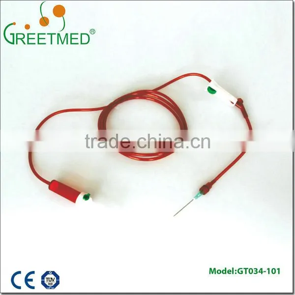 Pvc Tube Pediatric Infusion Set With Burette photo-3