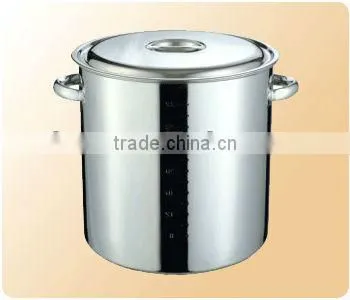 Commercial 316# Stainless Steel Stockpot For Restaurant And Hotel