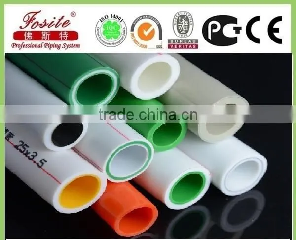Plastic Building Materials Germany Standard Ppr Pipe and Fittings for Water Supply photo-4
