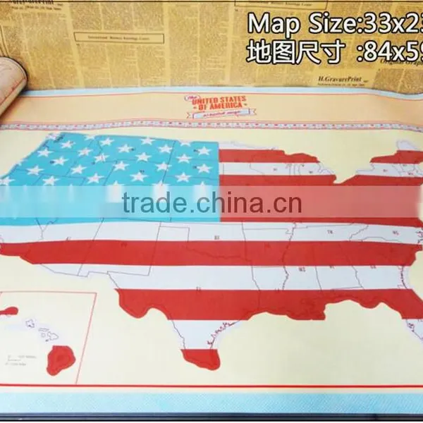 CT-537 Map USA Carry Travel Gifts photo-2