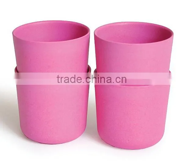 Factory Selling Best Bamboo Fiber Eco Friendly Tableware Bowls Cups, Kids Bamboo Water Cups photo-4