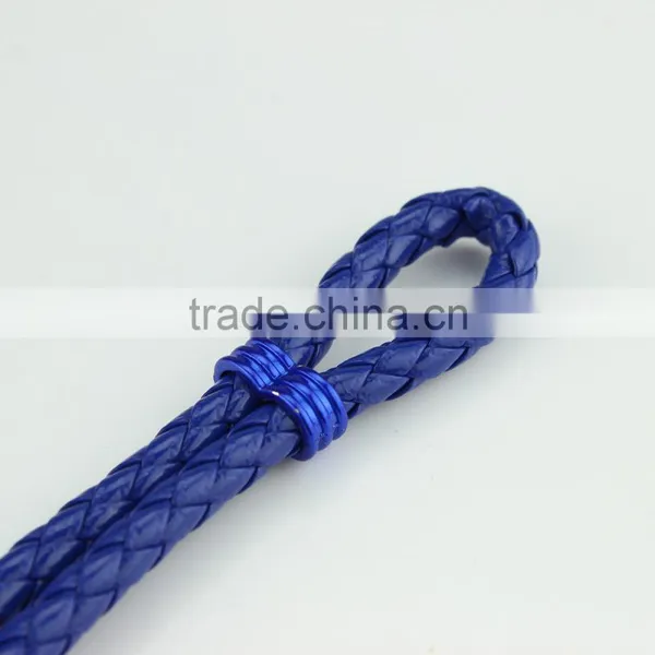 Wholesale Handmade Leather Anchor Bracelet for Men photo-4