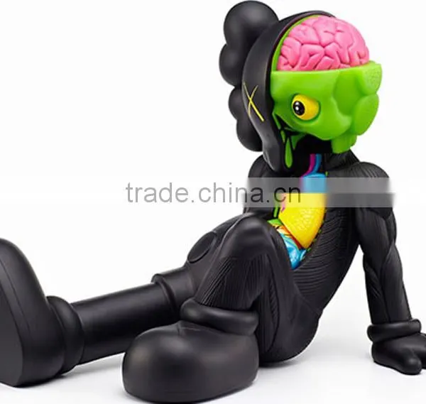 Promotion High Quality Fiberglass Kaws Life Size Cartoon Statue photo-2