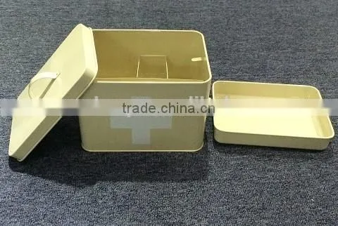 Pill Box(White Cross and 2 Tiers),MSO-162 photo-6