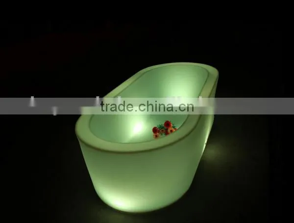 Modern Popular Rechargeable Led Lighting Bathtub, Led Ice Bucket photo-2