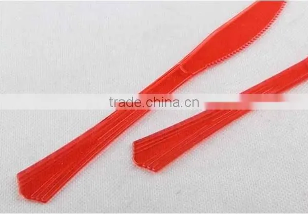 8.5" PS Black, Red or Clear Disposable Plastic Serving Fork photo-3