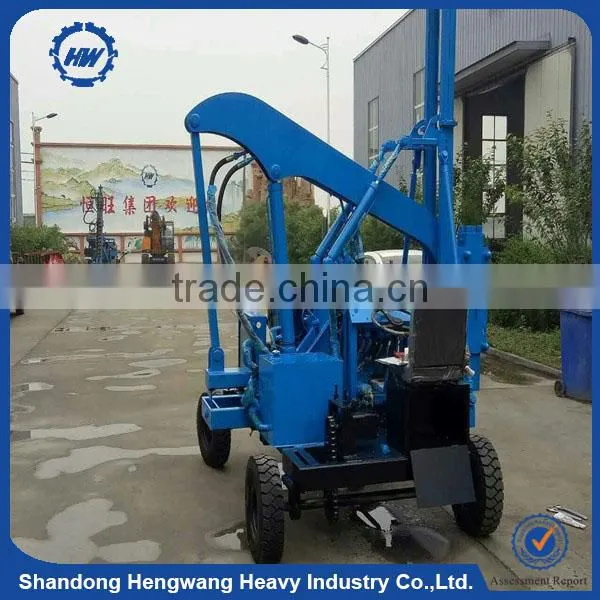Guardrail Pile Driver Hammer Pile Driver for Highway Guardrail