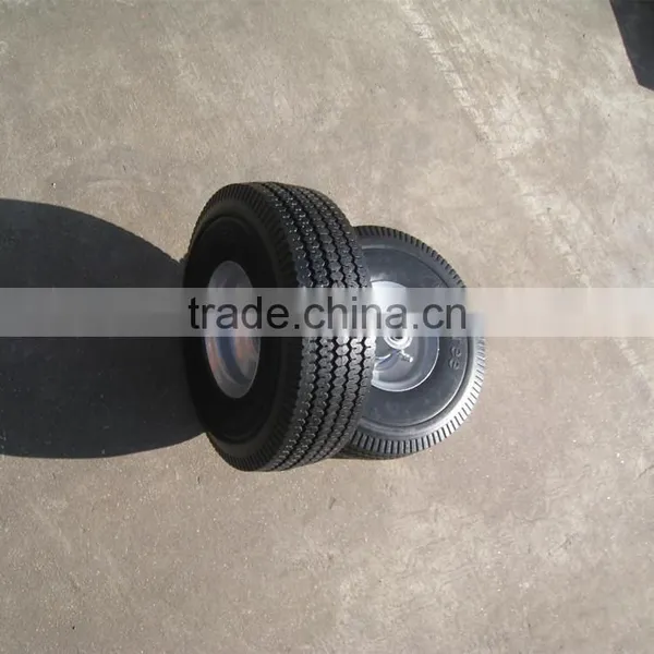 3.50-4 PU Foam Wheel for Tool Cart Hand Trolley Wheel photo-4