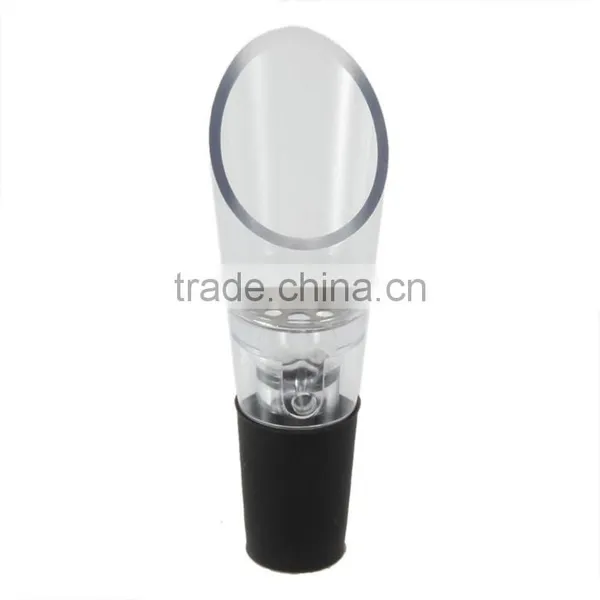 Pour Spout Wine Bottle Stopper Parts Opener Decanter Pourer Aerator New Cork Wine Bottle Stopper photo-2