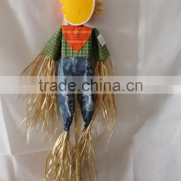 Cute Scarecrow With Stick Gift for Hollewen photo-6