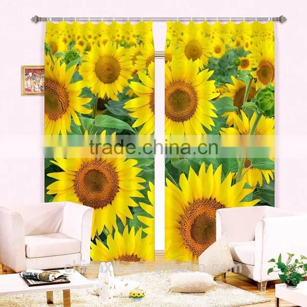 3D Digital Printed Shower Curtain With Matching Window Curtain photo-6