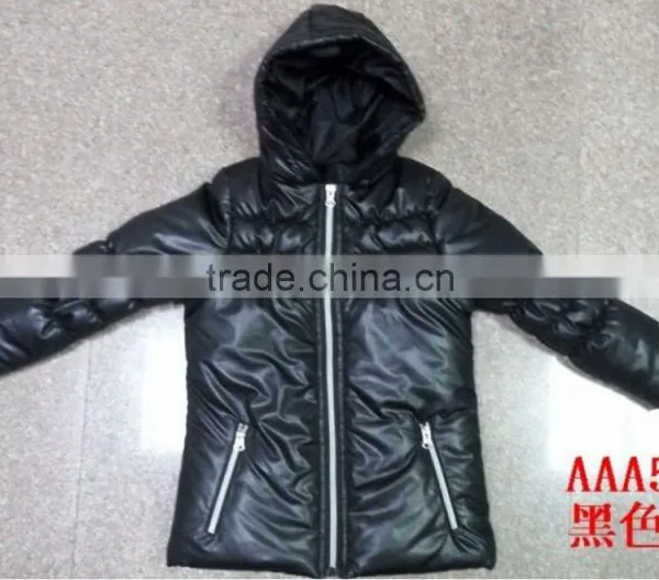 Kid Coats Children Clothing Padded Jacket With Hood Padding Wholesale Girl's Jackets photo-3