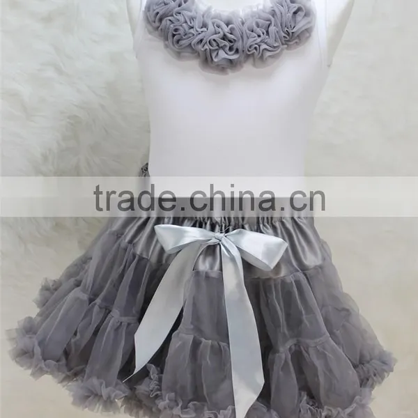 New Design Tutu Pettiskirt Set for Girls, Small Fresh Summer Wear Girl's Super Fluffy Pettiskirt Set photo-5