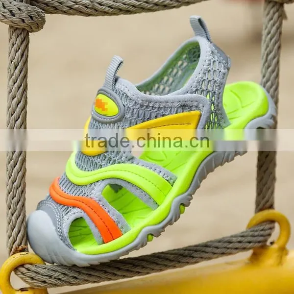Zm40145b Fancy Wholesale Soft Sole Footwear Protective Sandals for Baby Kids photo-5