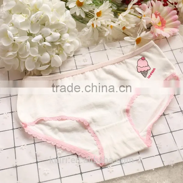 Women's Underwear Cartoon Panties Cute Pink Knickers Comfortable Cotton Briefs photo-4