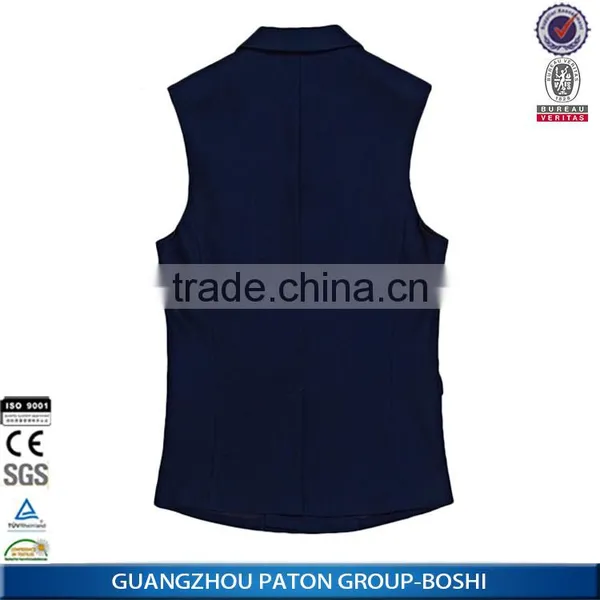 Promotional Working Suit Vest for Waiters Sleeveless Work Vest photo-4
