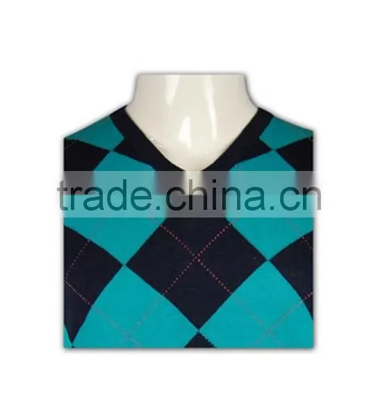 ISO9001/BSCI Manufature New Design Custom Acrylic Sweater Vest photo-5