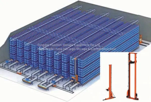AS/RS High Efficient Automated Storage And Retrieval System Warehouse Rack photo-2