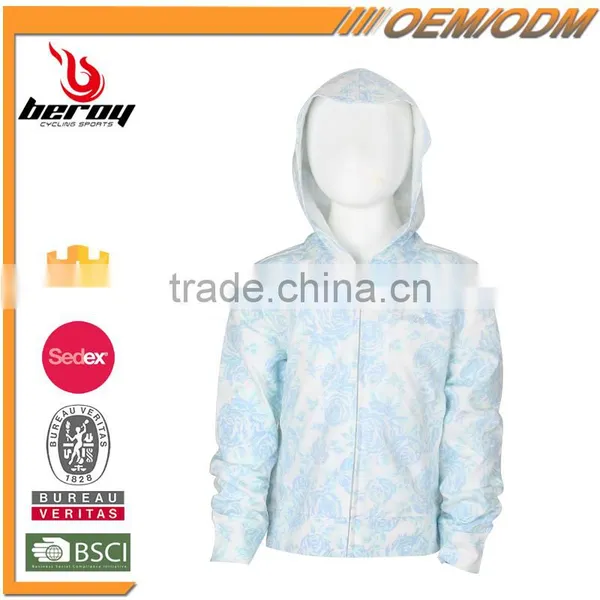BEROY Wholesale High Quality Cotton Zipper Hoodies for Kids, Custom Girl Outdoor Coat photo-2