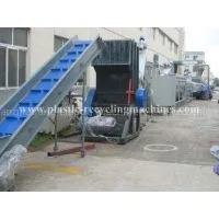 PP PE Film Washing, Washing, Drying Line Waste Plastic Recycling Machine