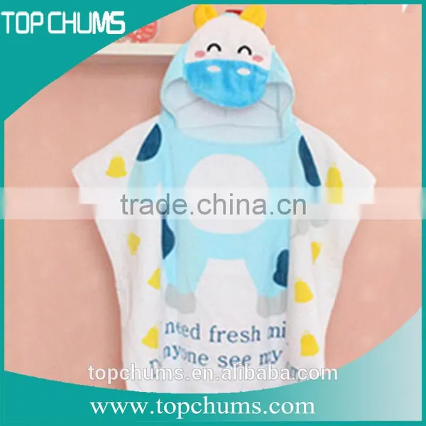 Baby Cartoon Baby Bathrobe Animal Baby Towel With Hood photo-4