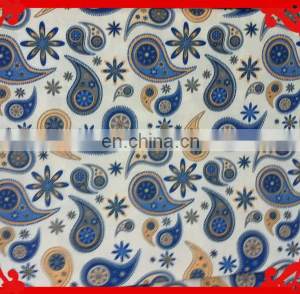 2014-2015 Latest Italy Design Pattern Poplin COTTON Paisley PRINTED FABRICS photo-2