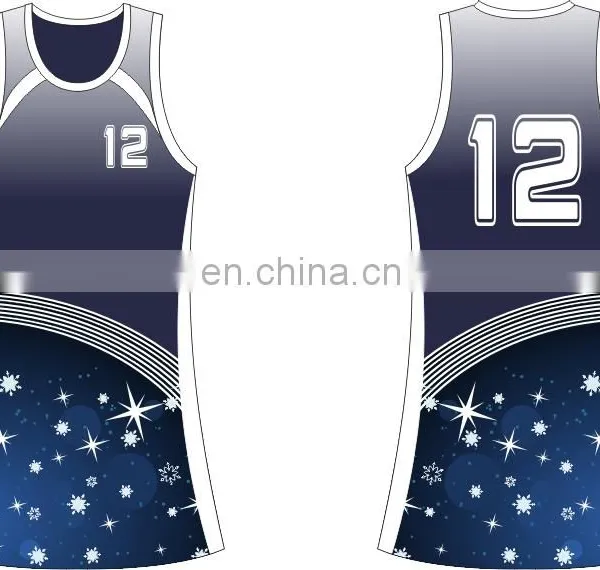 Latest Dry Fit Custom Netball Jersey photo-6