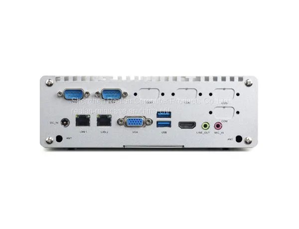 Realan Aluminum Industrial Computer Host M1766-SKLUT2-i3-6100U photo-3