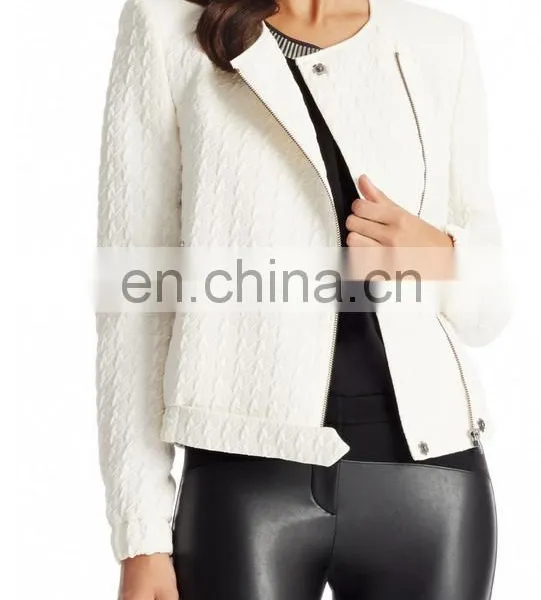 Wool Blend Textured Jacket photo-3