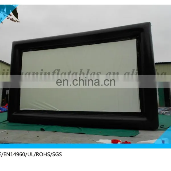 Large Movable Inflatable Cinema Screen for Film /used Inflatable Movie Screen /inflatable Screen for Projector