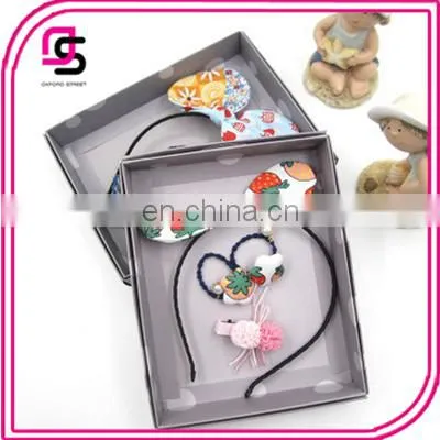 Children Cotton Bowknot Lovely Hairbands Hair Rope Gift Package