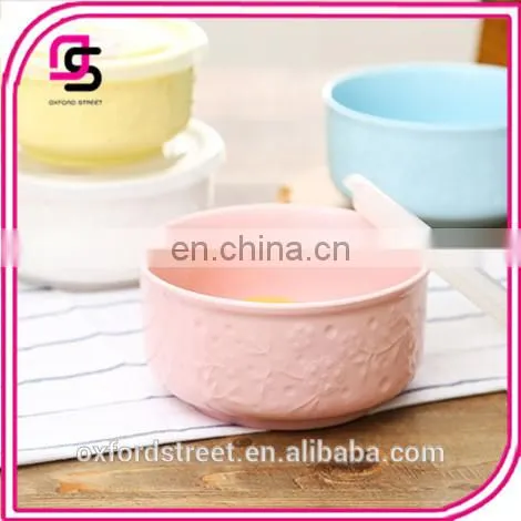 Korean Simple Environmentally Fresh Cameo Porcelain Freshness Bowl photo-2