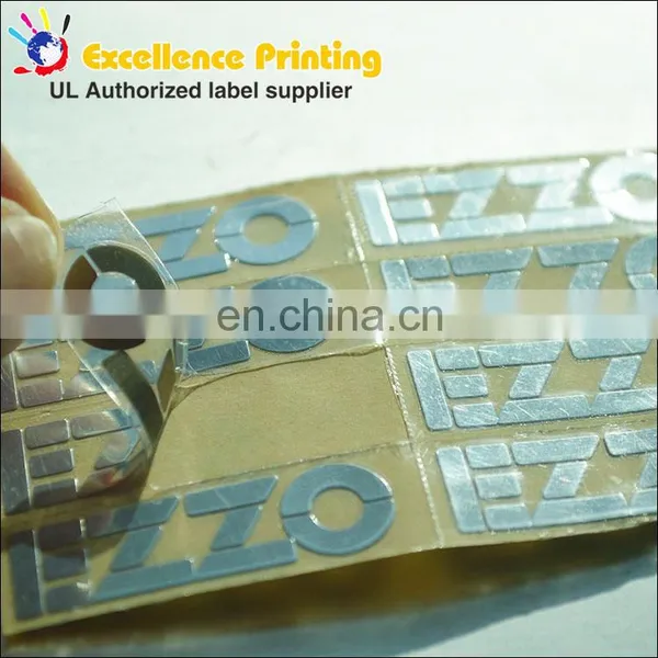 China Wholesale Customize Metal Nickel Logo Label photo-2