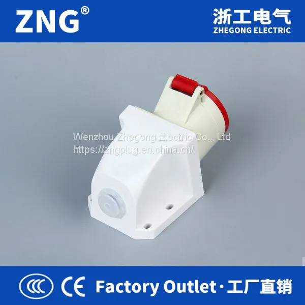 Supplying Panel Mount Industrial Socket 16A 4Pin, 380V Surface Mount Industrial Socket 16A 3P+PE photo-3