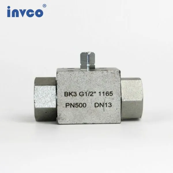 INVCO Stainless Steel 3 Way High Pressure Ball Valve 304 316 Ball Valve photo-2