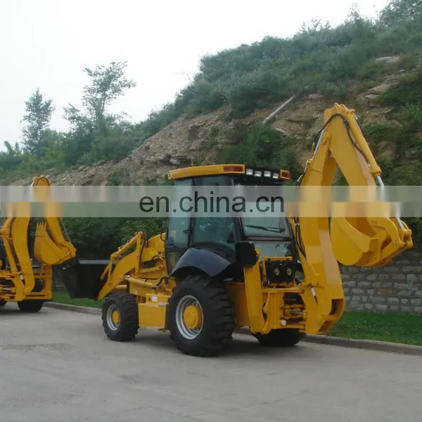 China Cheap 4*4 New Backhoe Loader for Sale photo-2