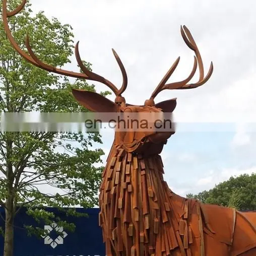 Professional Garden Corten Steel Sculpture photo-6