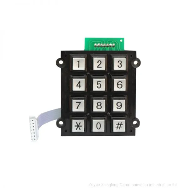 IP65 Dynamic 12keys Keypad With USB Connect for Security System photo-3