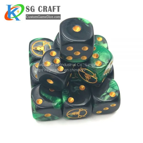 Polyhedral Dice Custom Dice Set, Plastic Acrylic Dice Set, Custom Dice photo-2