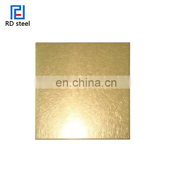 Color Stainless Steel Plate Sheet Price Ss304 316 309 Color Stainless Steel Plate photo-2