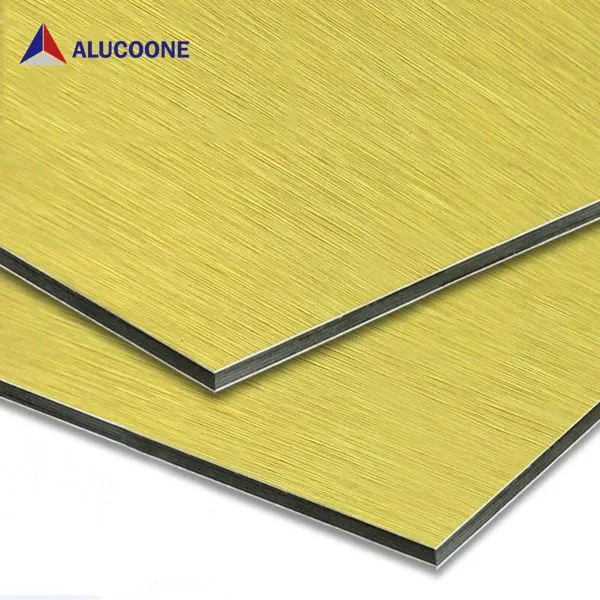 ALUCOONE Wooden Aluminum Composite Panel Structure Comprises of Three Key Layers photo-5