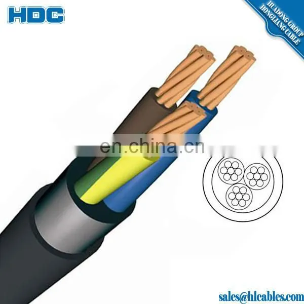 Mongolia Best Selling Copper ZR-YJV 16mm2 25mm2 35mm2 XLPE Insulation PVC Sheath Cable Price photo-5