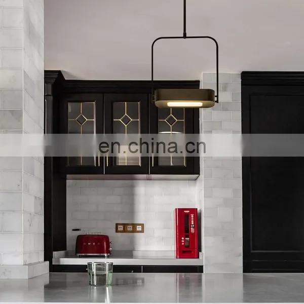 Modern Indoor Designer Luxurious Decorative Hanging Metal Shade Pendant Lighting photo-4