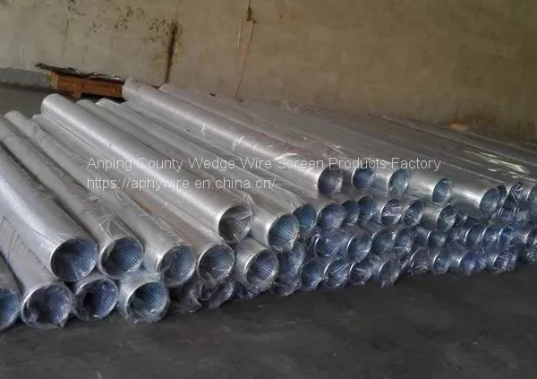 Wire Wrapped Sprial Screen Pipe, Stainless Steel Strainer Pipe photo-5