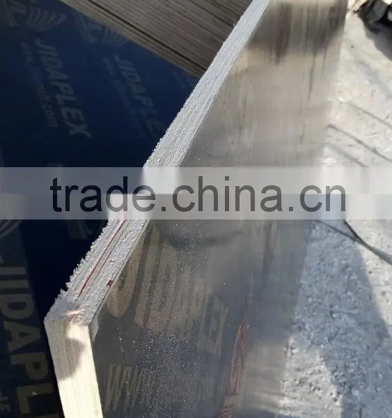 Jida Building Materials 18mm Black/brown Film Faced Plywood Sheet,Poplar Core Cheap Film Faced Plywood Formwork photo-4
